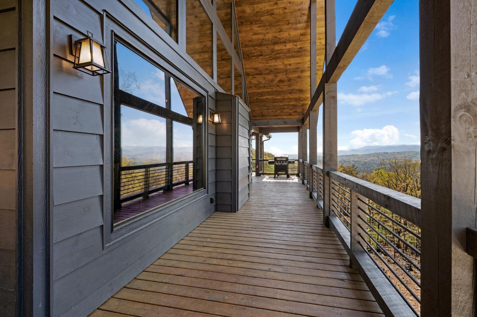Mountain Air - Luxury Mountain View Cabin Blue Ridge Exterior foto