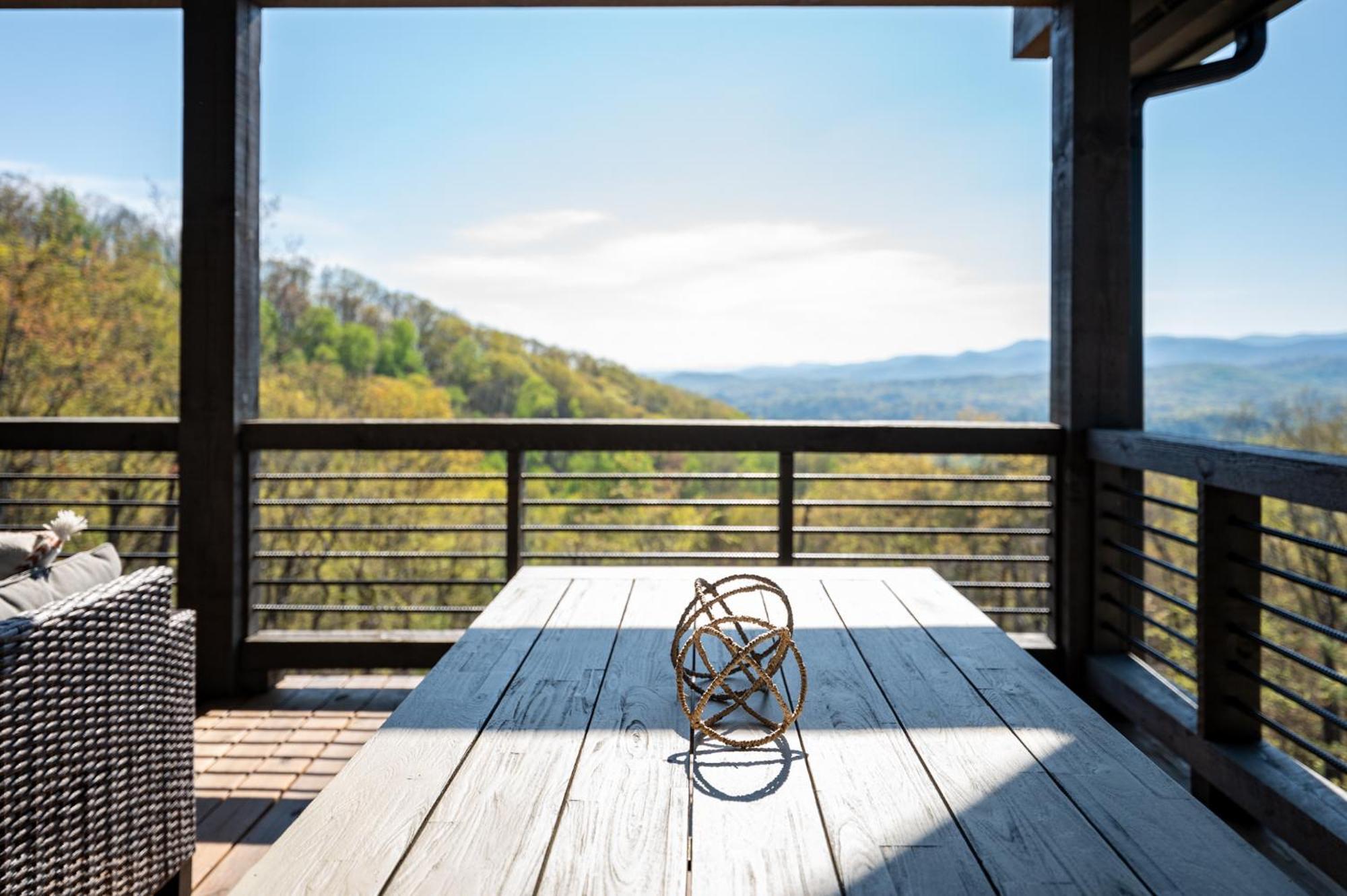 Mountain Air - Luxury Mountain View Cabin Blue Ridge Exterior foto