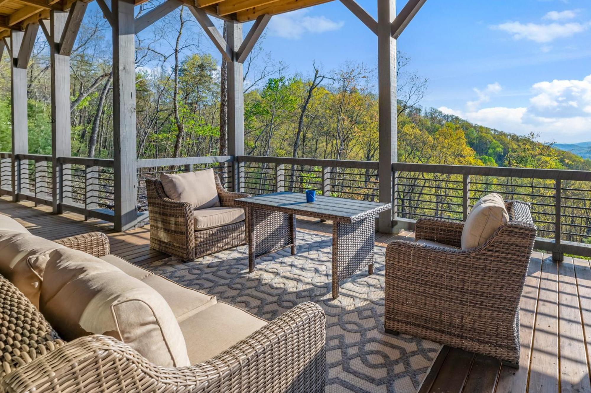 Mountain Air - Luxury Mountain View Cabin Blue Ridge Exterior foto