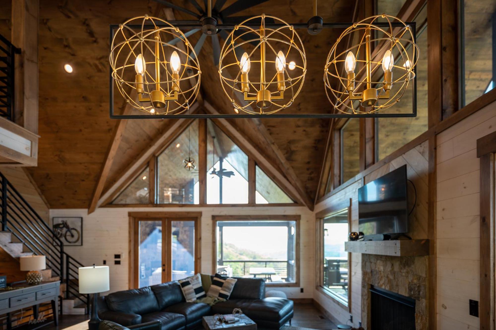 Mountain Air - Luxury Mountain View Cabin Blue Ridge Exterior foto
