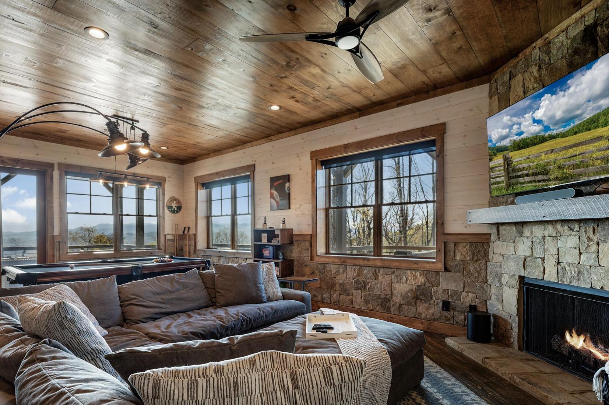 Mountain Air - Luxury Mountain View Cabin Blue Ridge Exterior foto