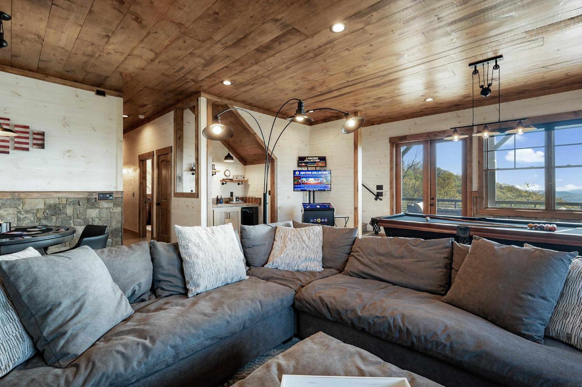 Mountain Air - Luxury Mountain View Cabin Blue Ridge Exterior foto